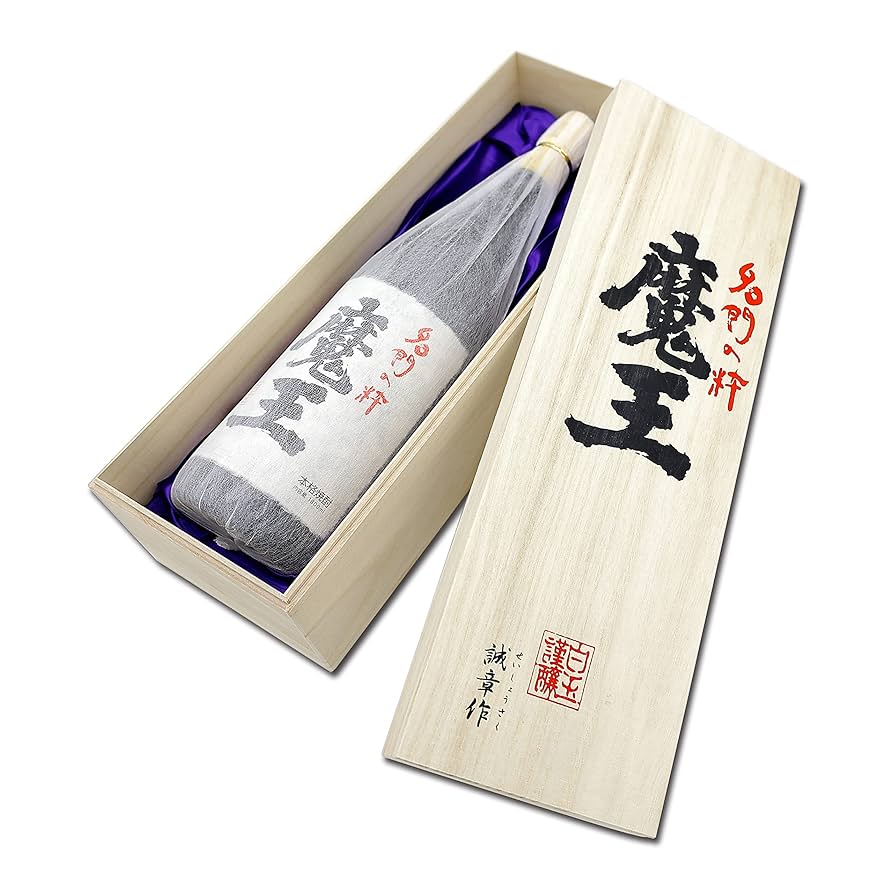 &lt;送料込&gt;  魔王  1800ml  純正桐箱入り 焼酎、日本酒、洋酒など、旨い酒なら焼酎市場 / 魔王1800ml 桐
